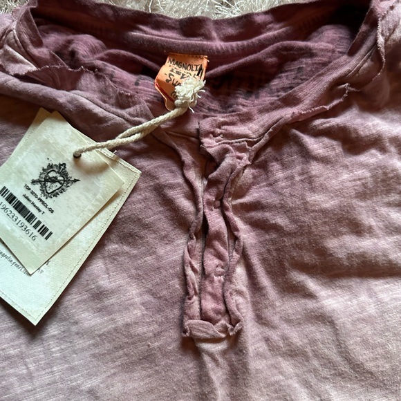 Magnolia Pearl Julien Henley Tee - Picture 6 of 9